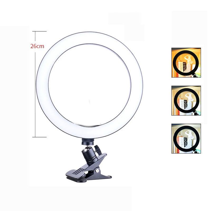 Compatible with Apple, Selfie photography tripod desktop stand fill light