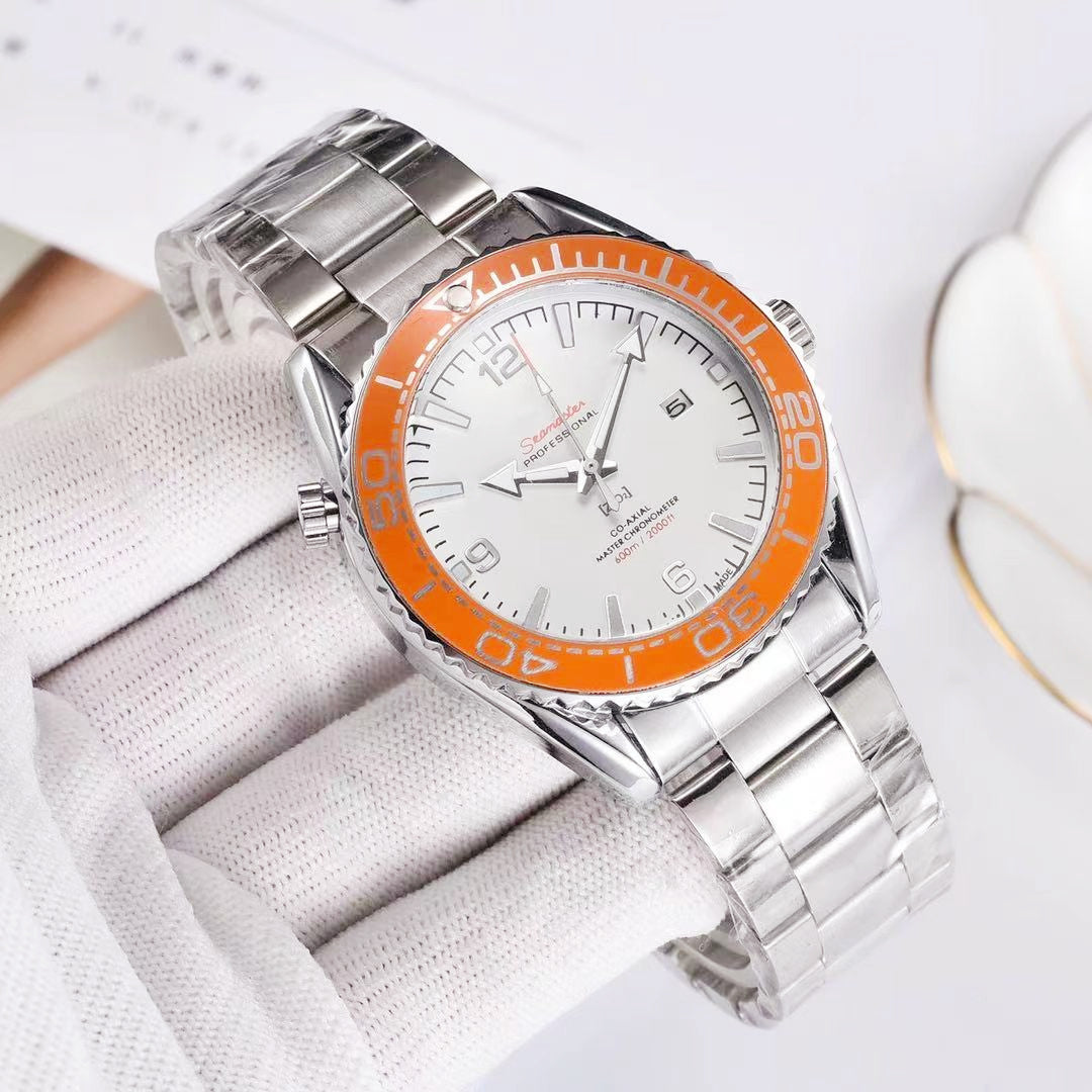 Fashion Temperament Trend Men's Business Casual 3-pin Quartz Watch