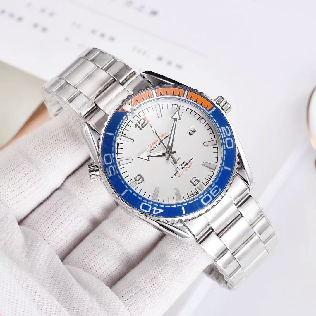 Fashion Temperament Trend Men's Business Casual 3-pin Quartz Watch