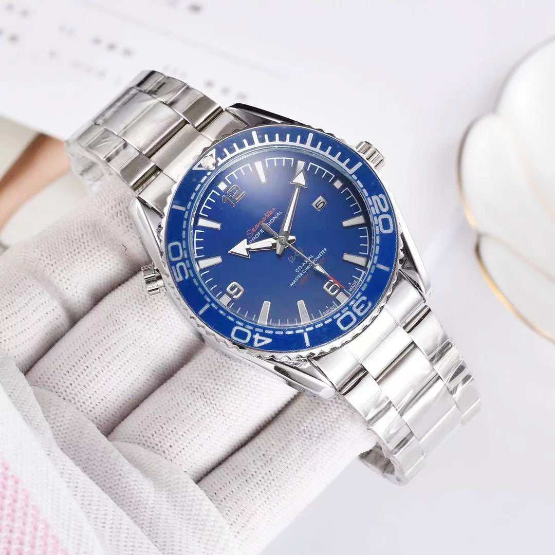 Fashion Temperament Trend Men's Business Casual 3-pin Quartz Watch